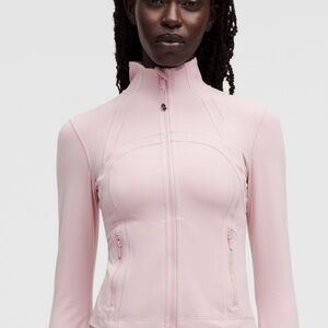 Pink Lululemon cropped define jacket